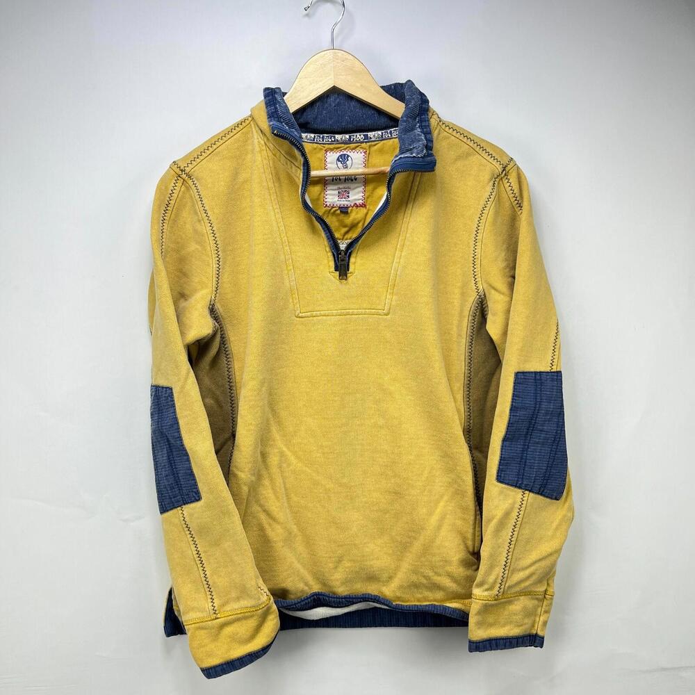 Fat Face Airlie Quarter Zip Sweater Small Cotton Jumper